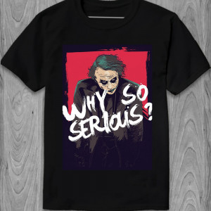 Мужская футболка Joker комикс Джокер Why so serious