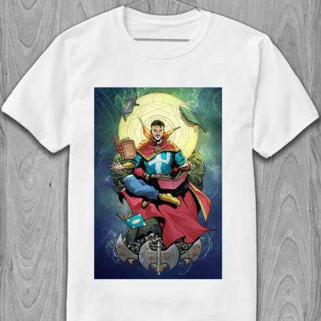 Мужская футболка Marvel Комиксы Марвел Доктор Стрэндж из хлопка