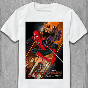 Мужская футболка Marvel Комиксы Марвел Spider-man Far from home