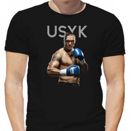 Мужская футболка Usyk из хлопка