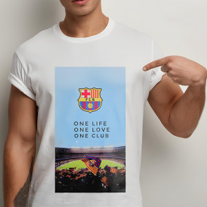 Футболка One Life. One Love. One Club