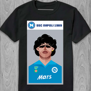 Футболка Diego Maradona Napoli 1989