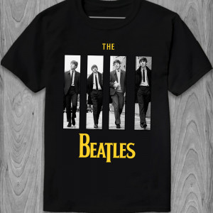 Футболка The Beatles, John Lennon, Paul McCartney, George Harrison and Ringo Starr