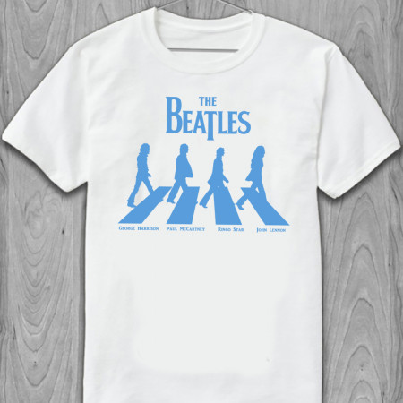 Футболка The Beatles Abbey Road из хлопка