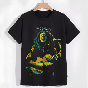 Футболка Bob Marley, concert art