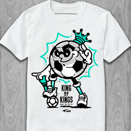 Футболка King of Kings on Pitch из хлопка