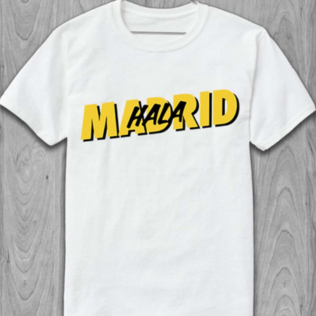 Футболка Real Madrid graffiti style из хлопка