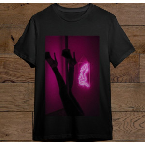 Футболка Pole Dance. Neon