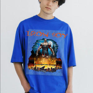 Футболка Powealifting. Iron boy