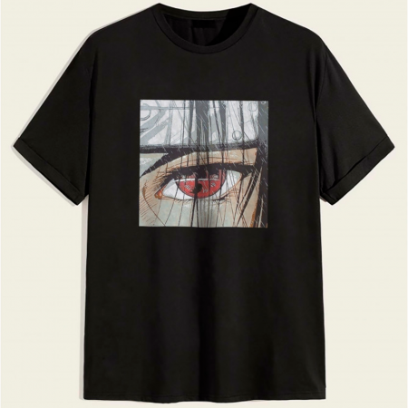 Футболка по мотивам  аниме Наруто "Naruto" Итати Утиха хлопковая