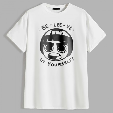 Футболка Наруто Naruto, Believe in yourself хлопковая