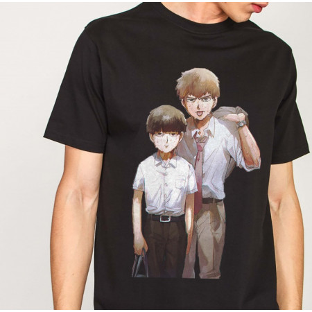 Футболка по мотивам Моб Психо 100 Mob Psycho 100 Kageyama Shigeo хлопковая