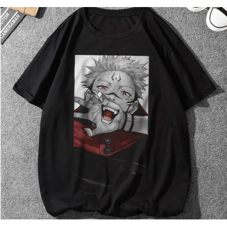 Футболка Магическая битва Jujutsu Kaisen, Сукуна Ремэн