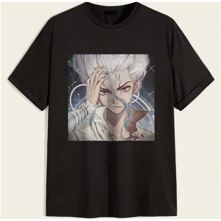 Футболка Доктор Стоун Dr. Stone, Сэнку Исигами