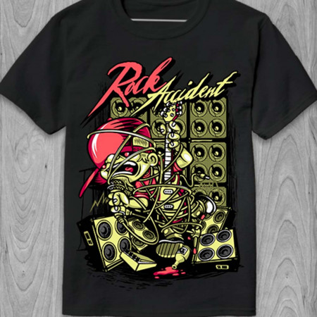 Футболка Rock Accident из хлопка