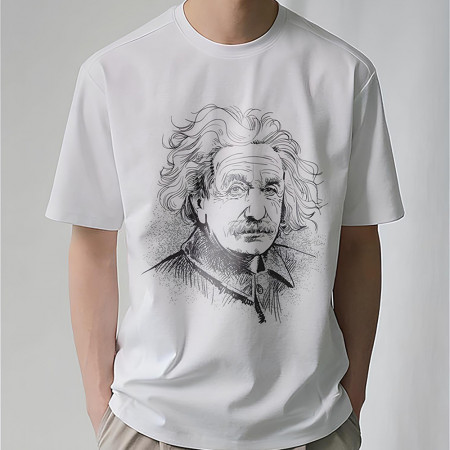 Футболка Альберт Эйнштейн (1879-1955) хлопковая