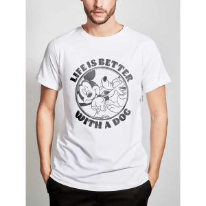 Футболка Life is better with a dog