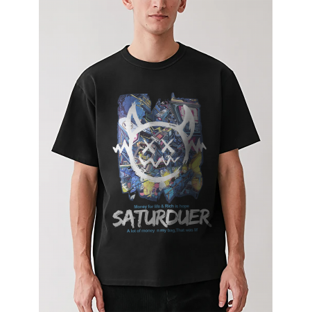Футболка Saturduer хлопковая