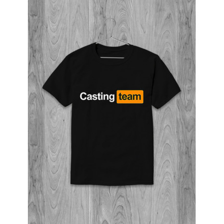 Футболка Casting team хлопковая
