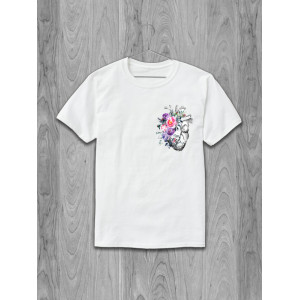 Футболка Heart and flowers Футболка Heart and flowers