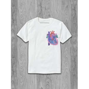 Футболка Heart Anatomy Футболка Heart Anatomy
