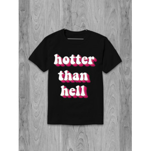 Футболка Hotter than hell Футболка Hotter than hell