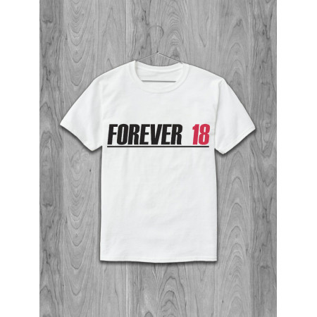 Футболка Forever 18 хлопковая