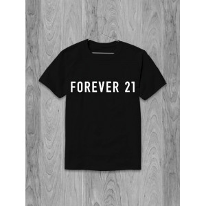 Футболка с надписью Forever 21 Футболка с надписью Forever 21