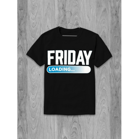 Футболка Friday loading хлопковая