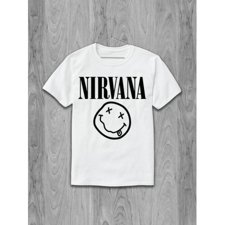 Футболка Nirvana Logo хлопковая