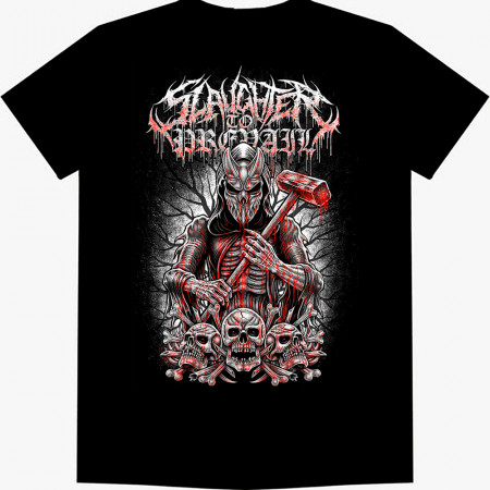 Футболка Slaughter to prevail fanart бавовняна
