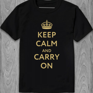 Футболка Keep Calm and carry on Футболка Keep Calm and carry on