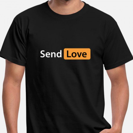 Футболка Send Love хлопковая