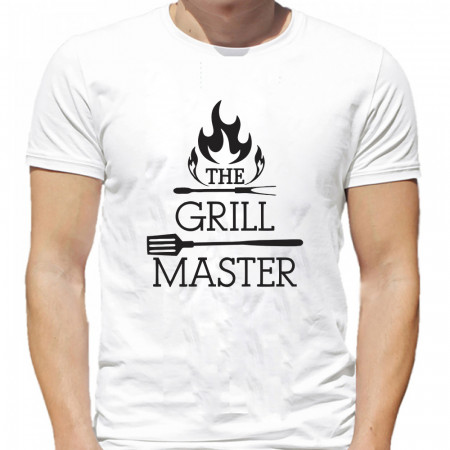 Мужская футболка The grill master хлопковая