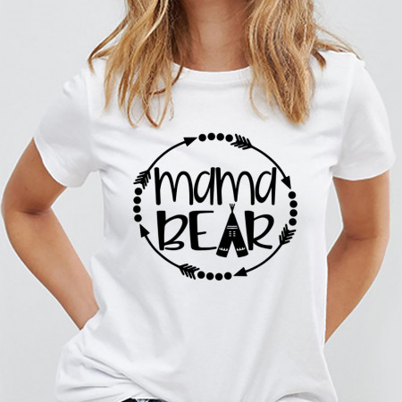 Футболка Mama bear бавовняна