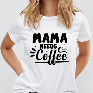 Футболка Mama needs coffee Футболка Mama needs coffee