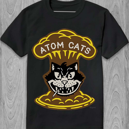 Футболка Atom cats з бавовни