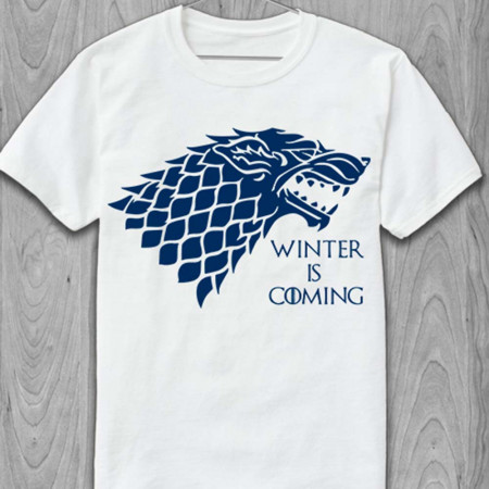 Футболка Winter is coming из хлопка