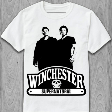 Футболка Winchester Supernatural з бавовни