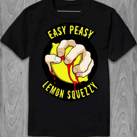 Футболка Easy peasy lemon squeezy из хлопка