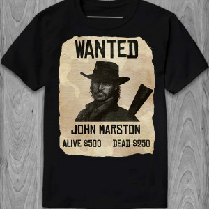 Футболка Wanted John Marston