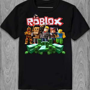 Футболка Roblox персонажи