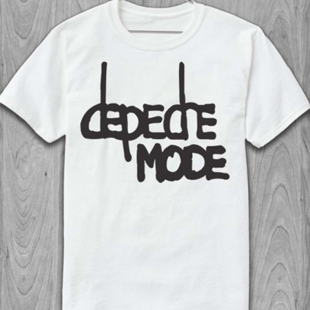 Футболка Depeche Mode logo из хлопка