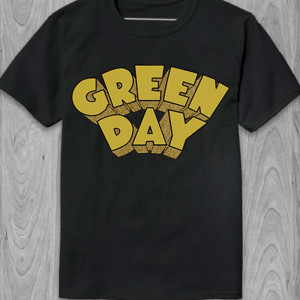 Футболка Green Day logo art