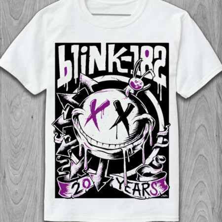 Футболка Blink-182 20 years из хлопка