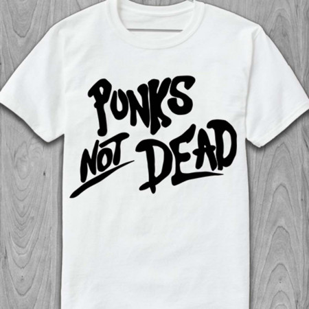 Футболка Punk’s Not Dead з бавовни