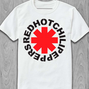 Футболка Red Hot Chili Peppers логотип