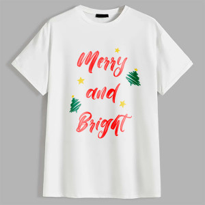 Футболка Merry & Bright