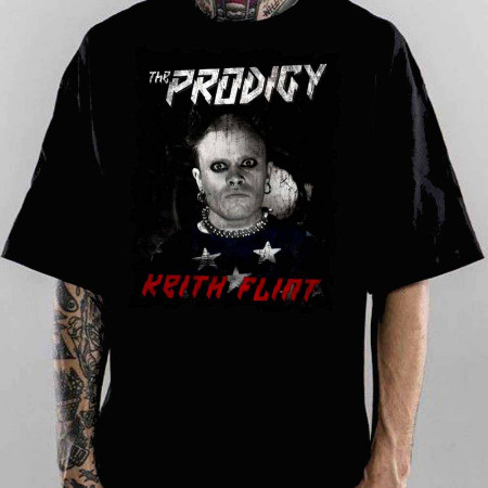 Футболка з принтом Prodigy Keith Flint