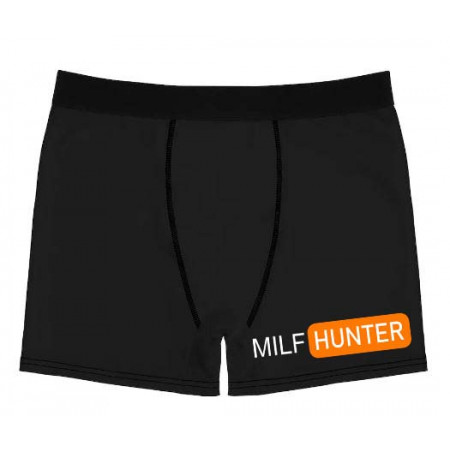 Мужские трусы с надписью MilfHunter
